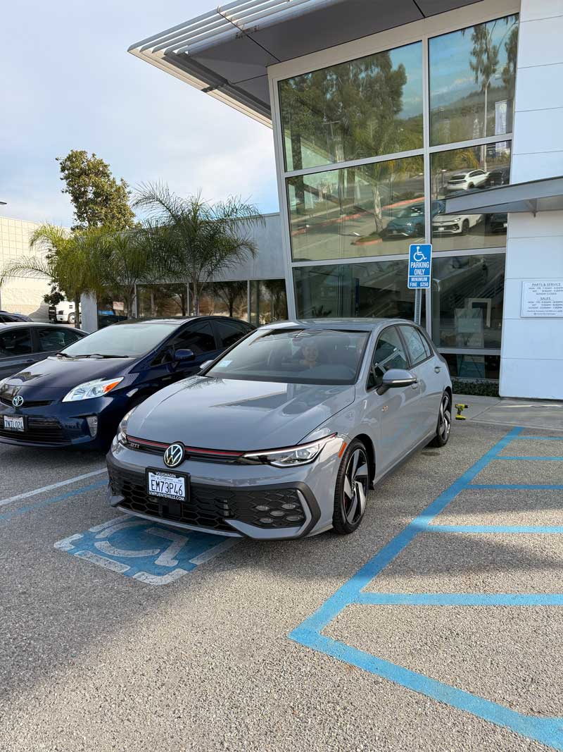 Camera Shy! Thank you Ernesto! #NEWGTI #vw #internetsales Anthony 714.438.6999