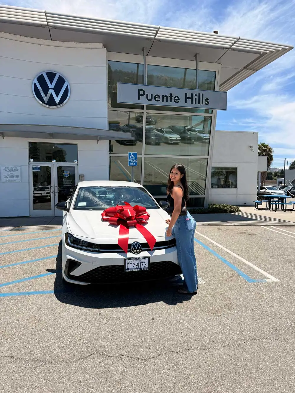 Congrats Audrey! On your first new Volkswagen Jetta #Jetta Anthony 714.438.6999