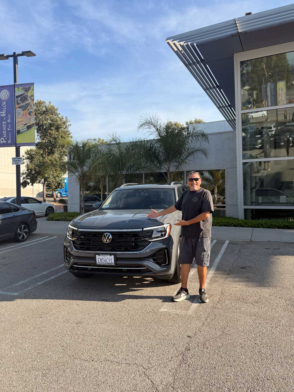 Congrats George! Sweet New Atlas! #internetsales #volkswagen Anthony 714.438.6999