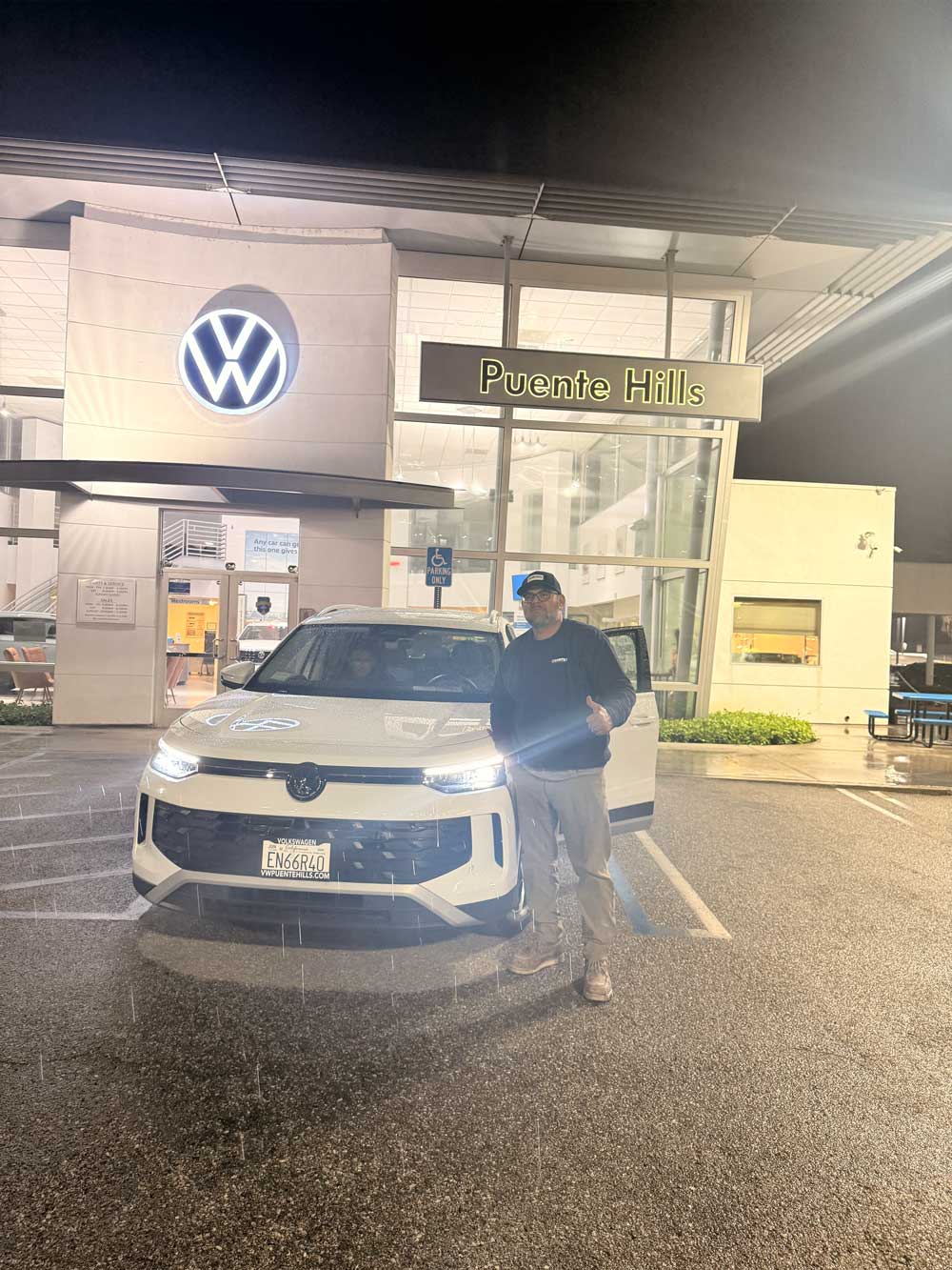 Congrats Juan. Upgrading from Taos to Tiguan! #internetsales #volkswagen Anthony 714.438.6999