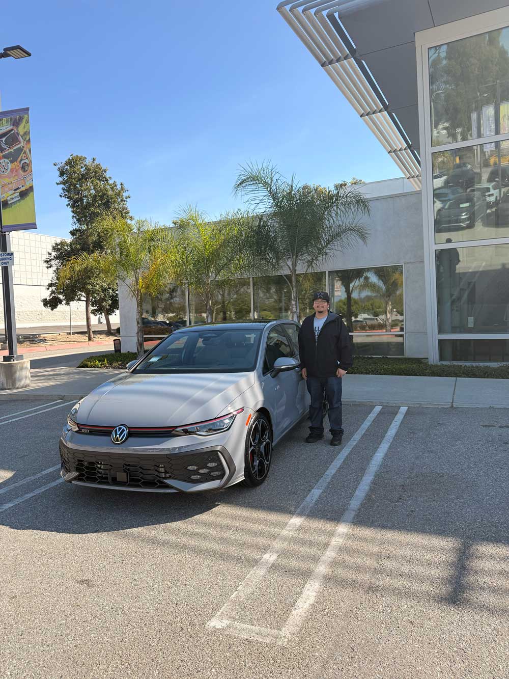 Congrats Julio hope you enjoy the GTI! #internetsales #volkswagen Anthony 714.438.6999