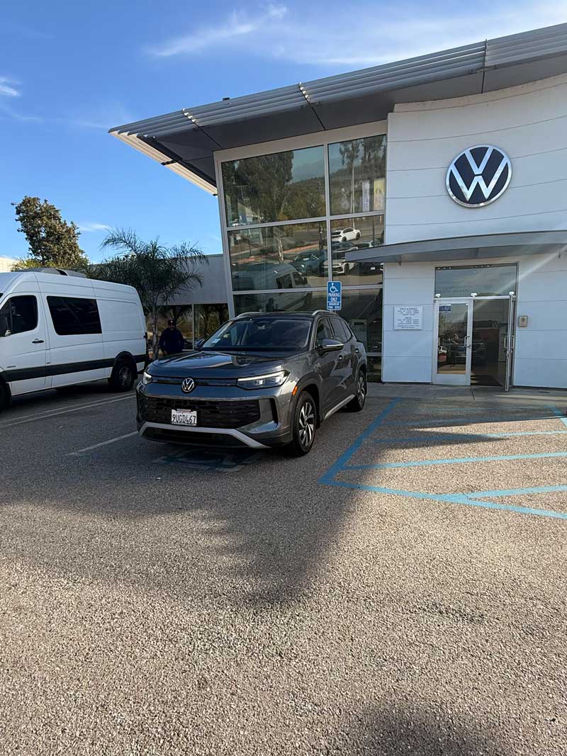 Congrats Mr. Mrs. Thomas on your Tiquan! #VW #Tiguan Anthony 714.438.6999