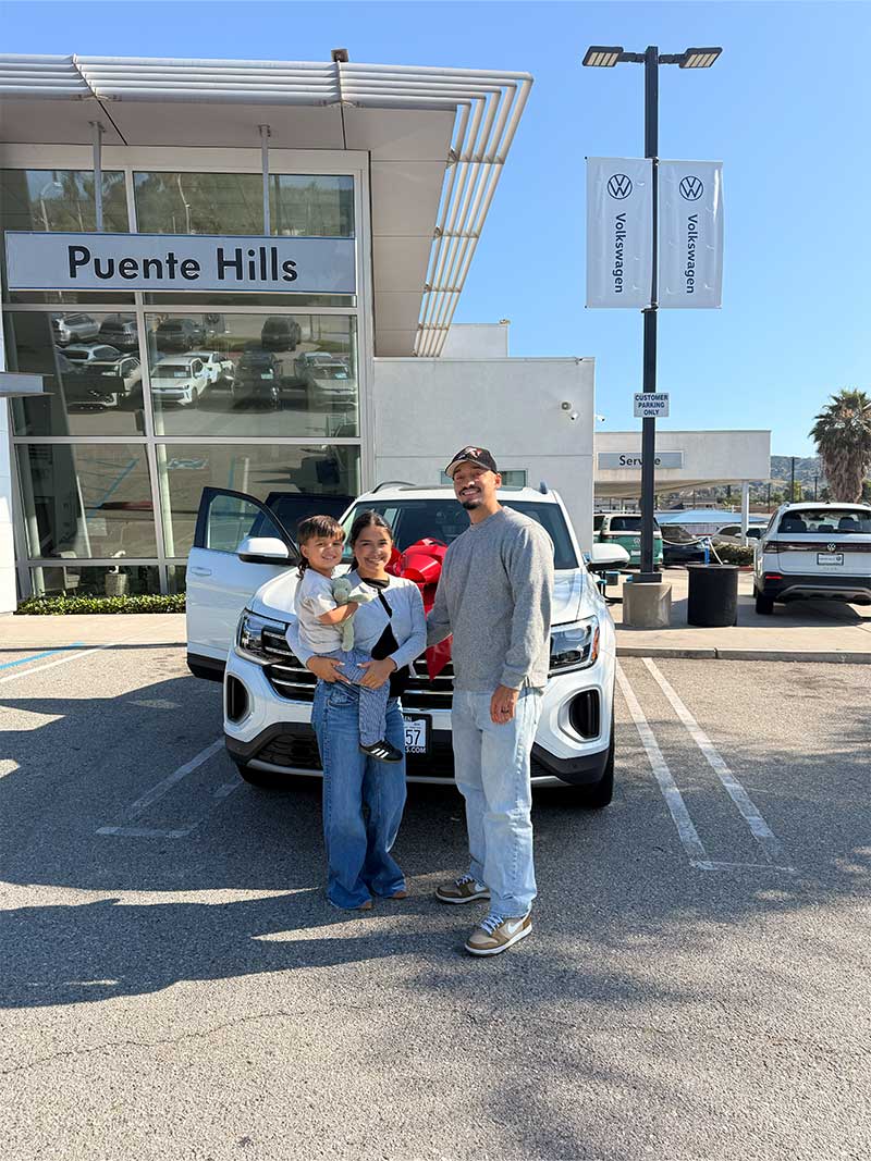 Congrats Nicholas. Welcome to the Volkswagen family. #Atlas #Internetsales Anthony 714.438.6999