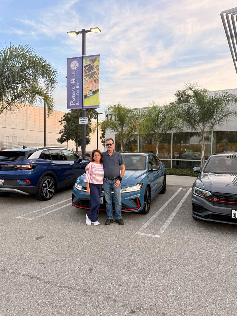 Upgrading for a 22 GLI to a 2026! Congrats Richard #GLI Anthony 714.438.6999